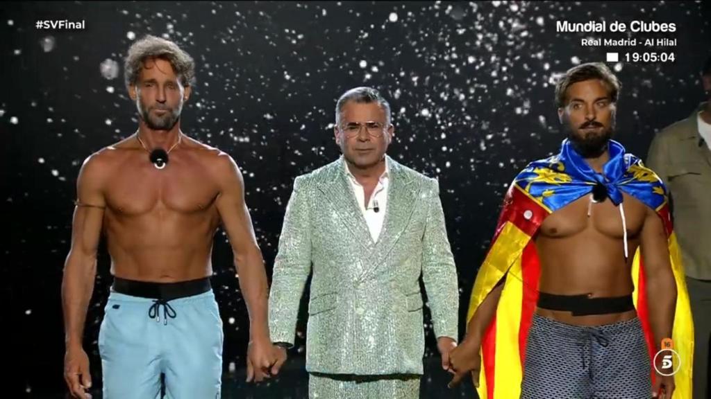 Escassi y Borja, momentos antes de saber el ganador de 'SV 2025'.