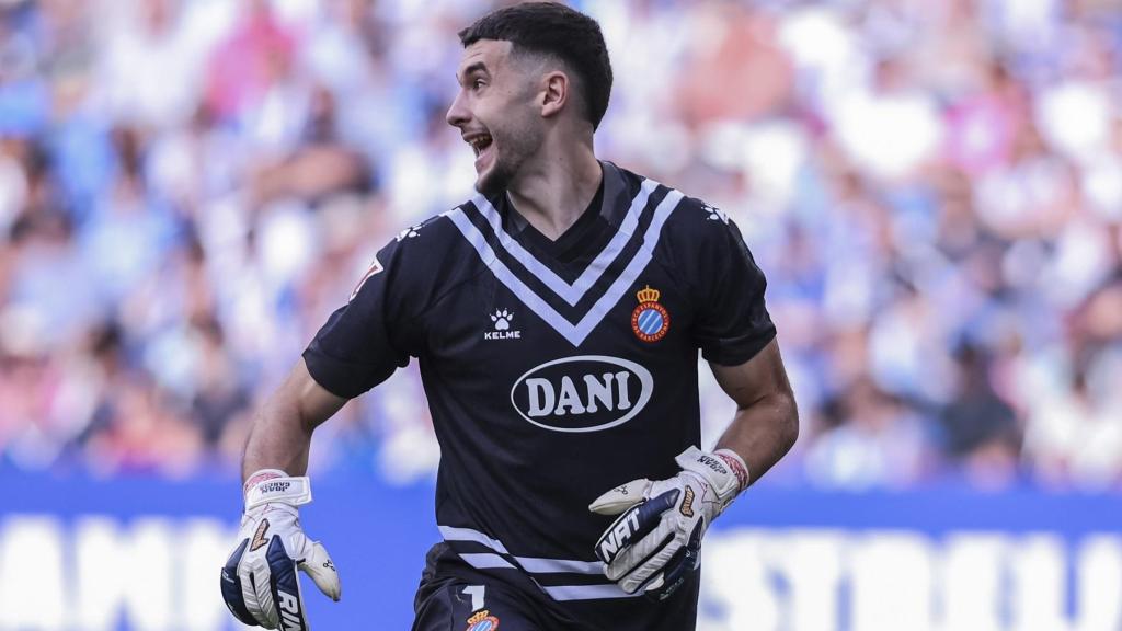 Joan García, con el Espanyol