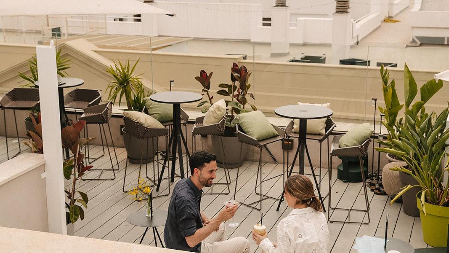 Imagen de la terraza del Radisson Collection Sevilla.