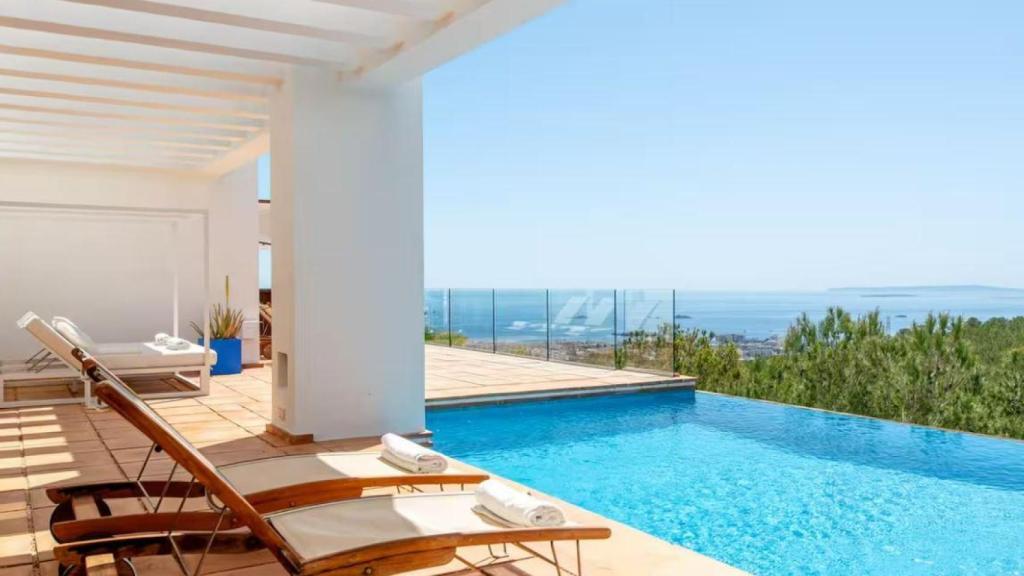 La casa de Pepe Navarro en Ibiza.