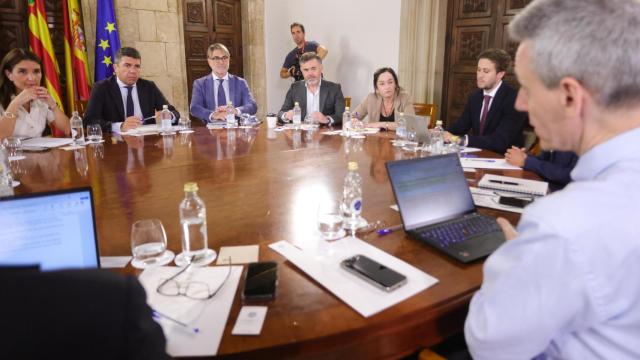 Reunión de la Generalitat Valenciana con representantes del FMI. GVA