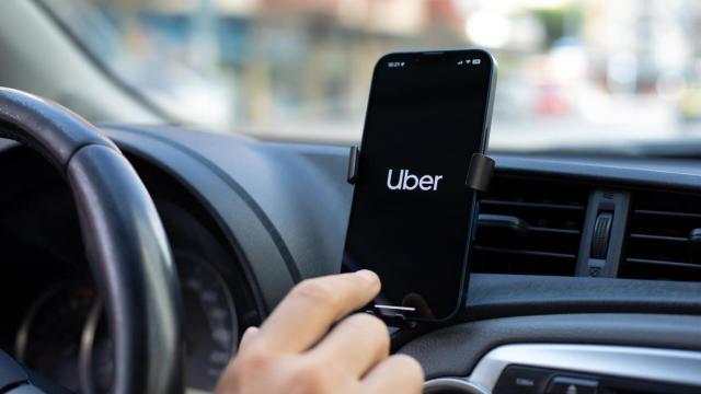 Foto de archivo de Uber