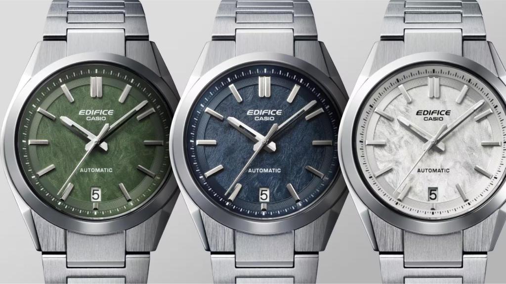 Los colores de las esferas del Edifice EFK-100