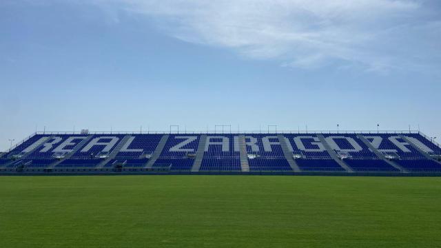 El Real Zaragoza inaugurará el estadio portátil en un partido de pretemporada.
