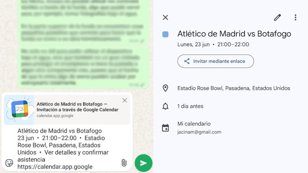 Invitar a evento