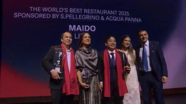 Maido se corona como el mejor restaurante del mundo.