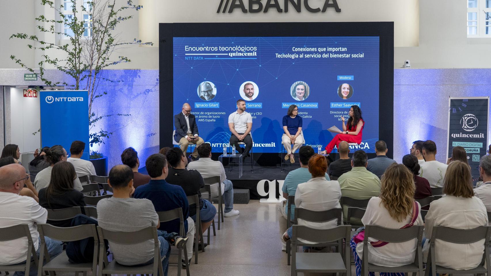 Encuentro Tecnológico Quincemil NTT DATA sobre sobre bienestar social