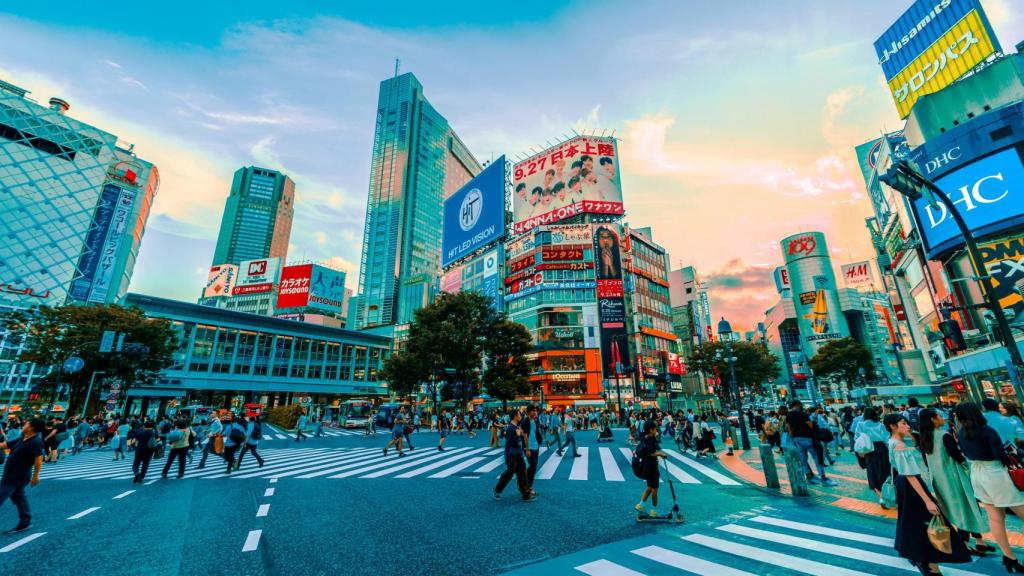 El cruce Shibuya en Tokio.