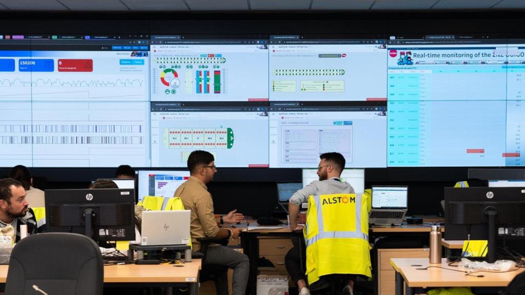 El centro de servicios digitales en Pinto (Madrid).