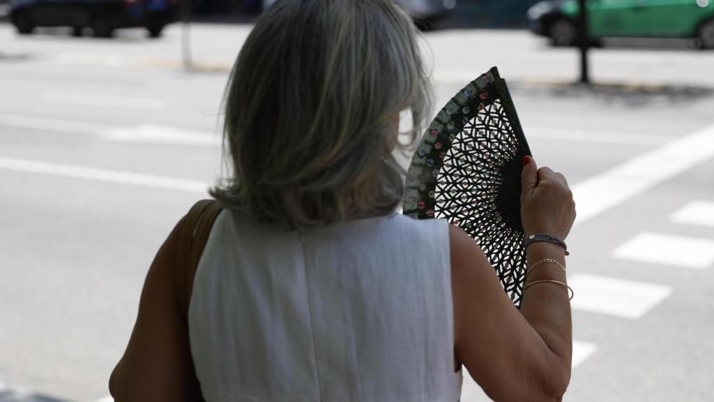 Los madrileños buscan opciones para refrescarse.