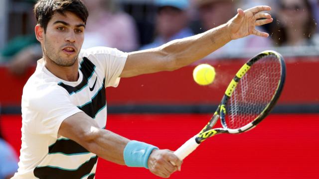 Alcaraz, en el torneo Queen's.