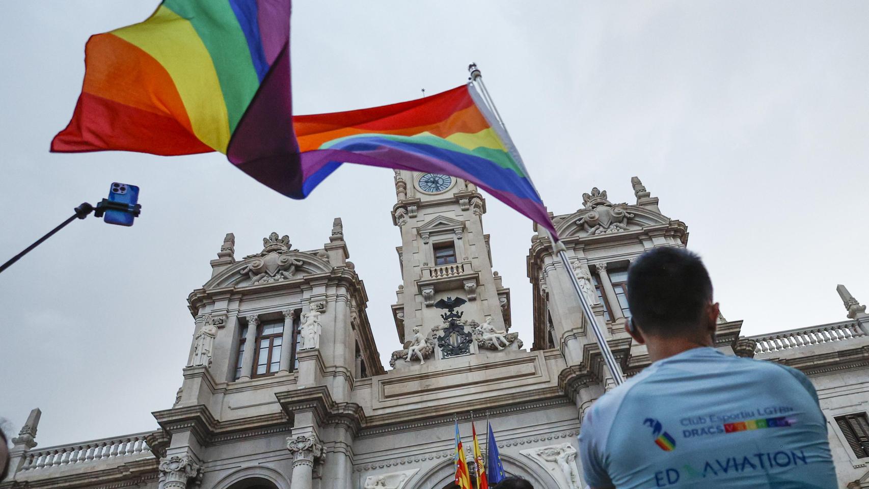 Día del Orgullo en Valencia, imagen de archivo. Efe / Biel Aliño