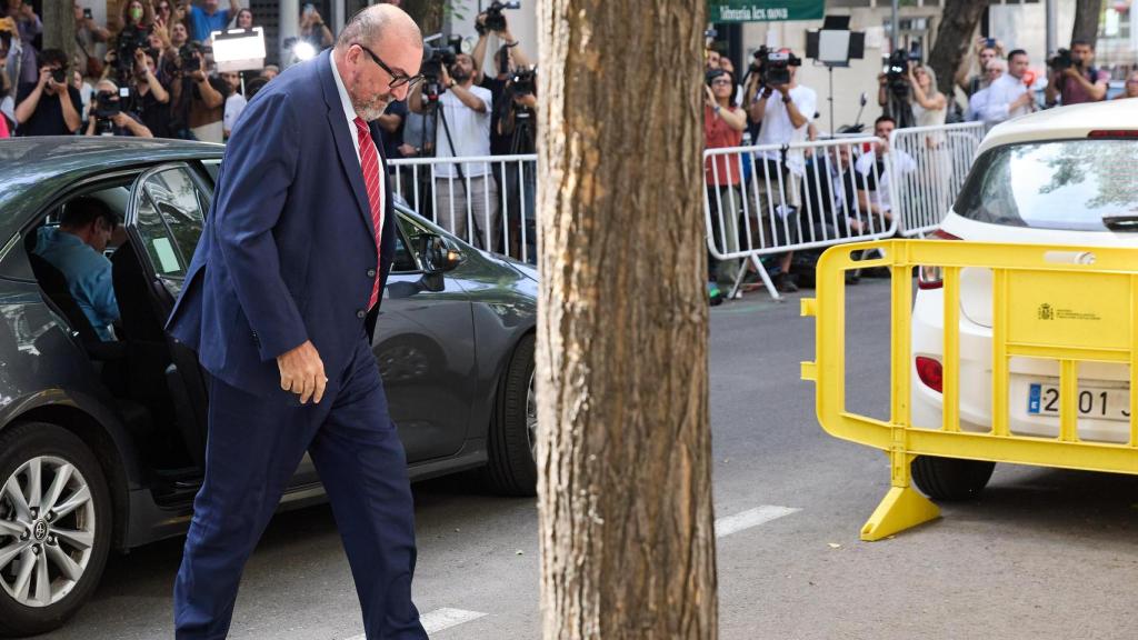 Koldo García, el pasado lunes, a su llegada al Tribunal Supremo.