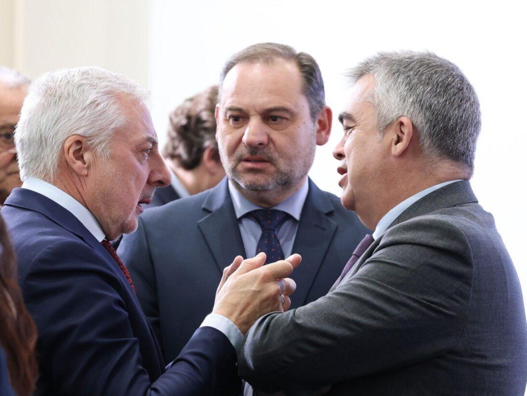 Ábalos y Koldo apuntan a Pepe Blanco como jefe de una red de influencias para conseguir contratos de Transportes