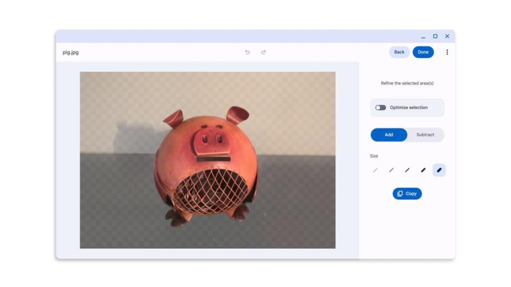 Edición de imágenes con IA en el Lenovo Chromebook Plus 14