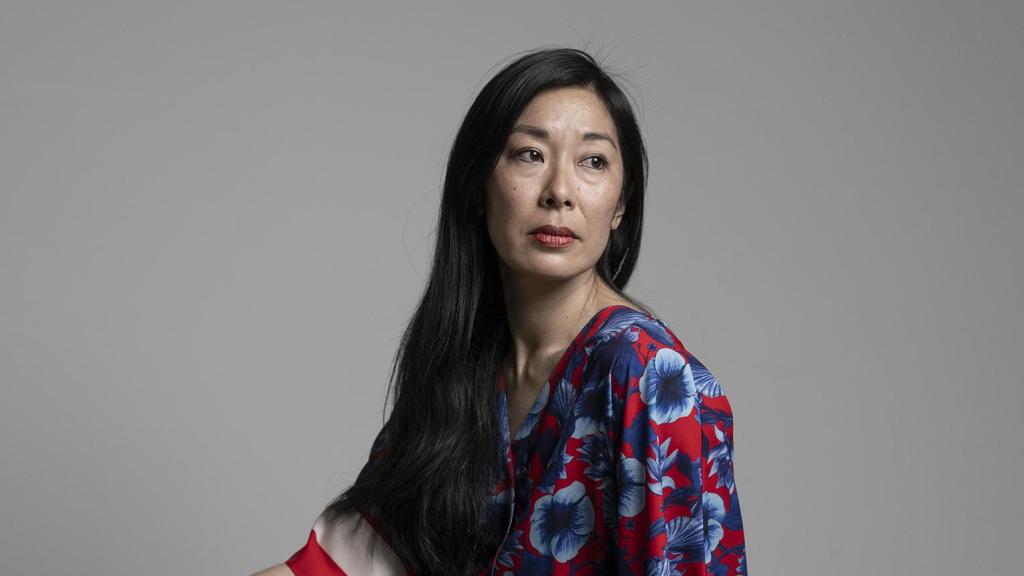 La escritora estadounidense Katie Kitamura. Foto: Irene Medina