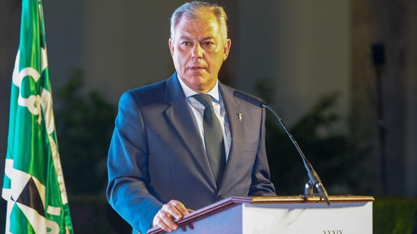 El alcalde de Sevilla, José Luis Sanz.