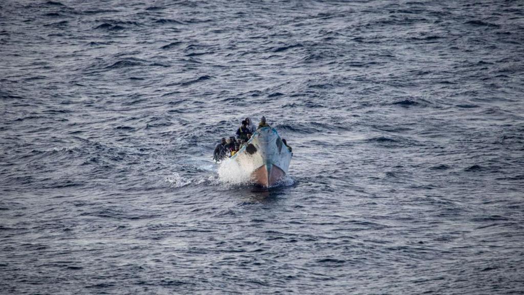 Las pateras llegan desde las costas de Argelia.