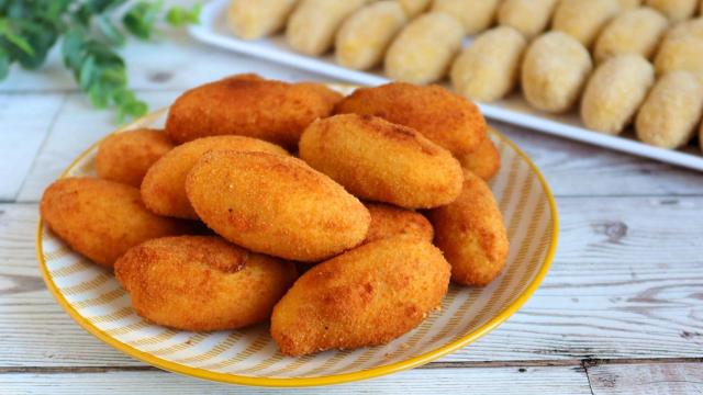 Una imagen de unas croquetas