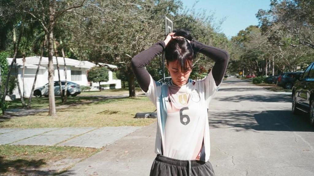 Aitana, en una visita a Miami, donde se han comprado dos casas.