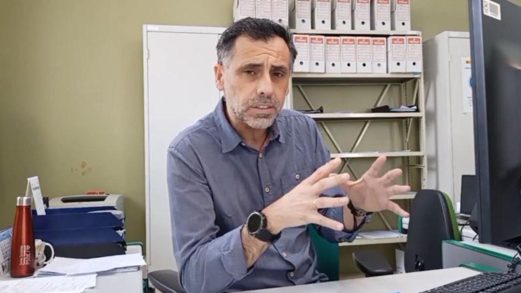 El funcionario de la Seguridad Social Alfonso Muñoz.