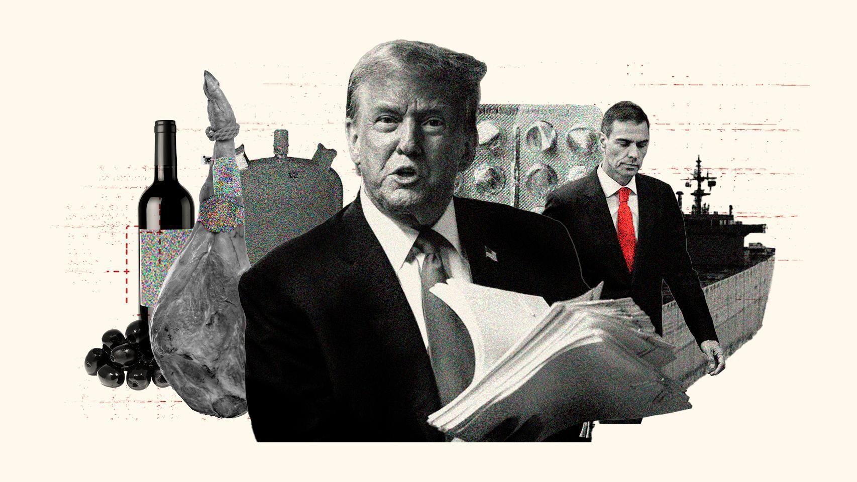 Del aluminio a la cerámica: el 80% de las exportaciones de España a EEUU, afectadas por los aranceles de Trump