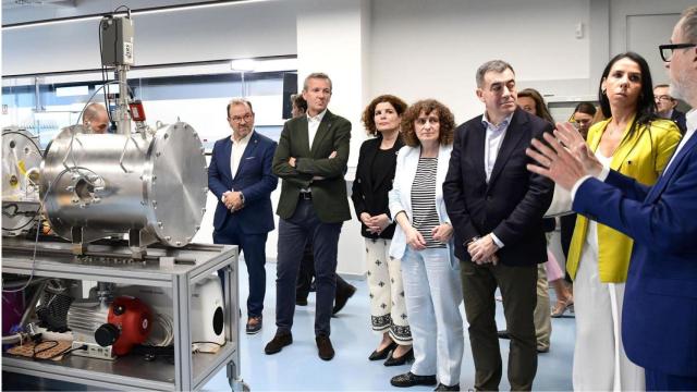Inauguración de la nueve sede del Instituto Galego de Física de Altas Enerxías en Santiago.