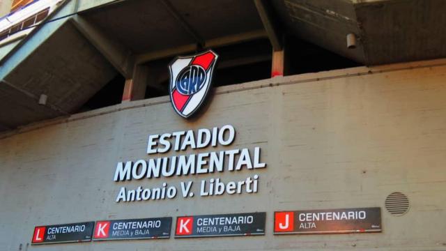 Estadio de River Plate.