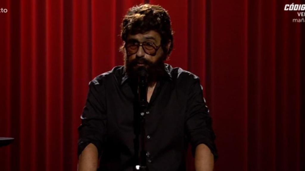 Andreu Buenafuente, caracterizado del cómico Eugenio, en 'Futuro Imperfecto'.