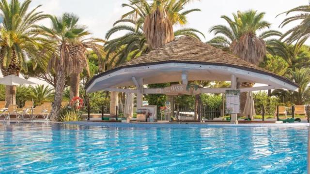 Piscina de Camping Resort Sangulí.