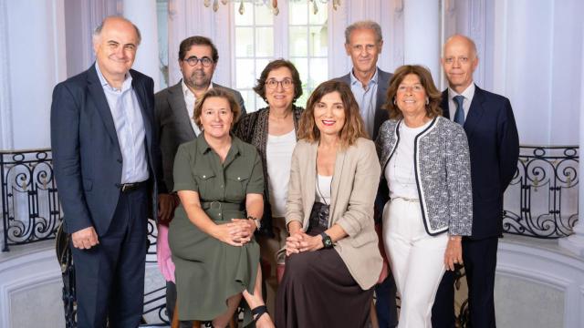 Foto del jurado de los segundos premios del Instituto de Auditores Internos (IAI).