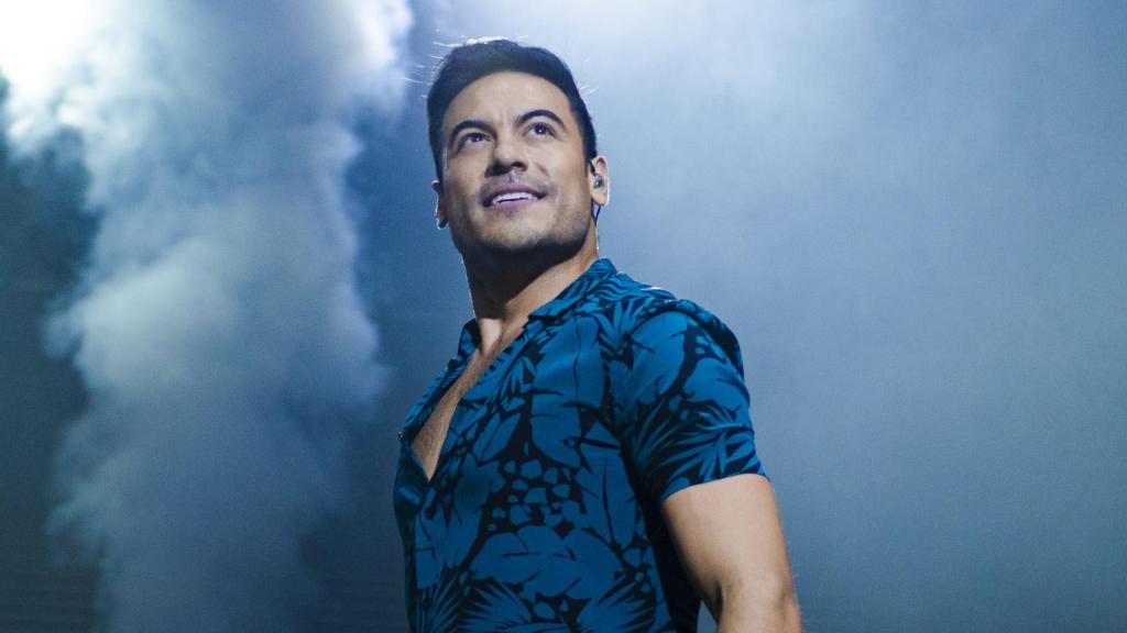 Carlos Rivera en un concierto.