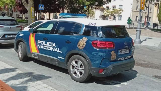 Un coche de la Policía Nacional