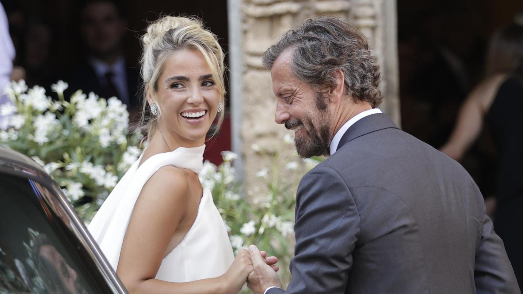 Paty Sánchez-Flores y Javier Millet se han casado este sábado, 28 de junio, en Jávea, Alicante.