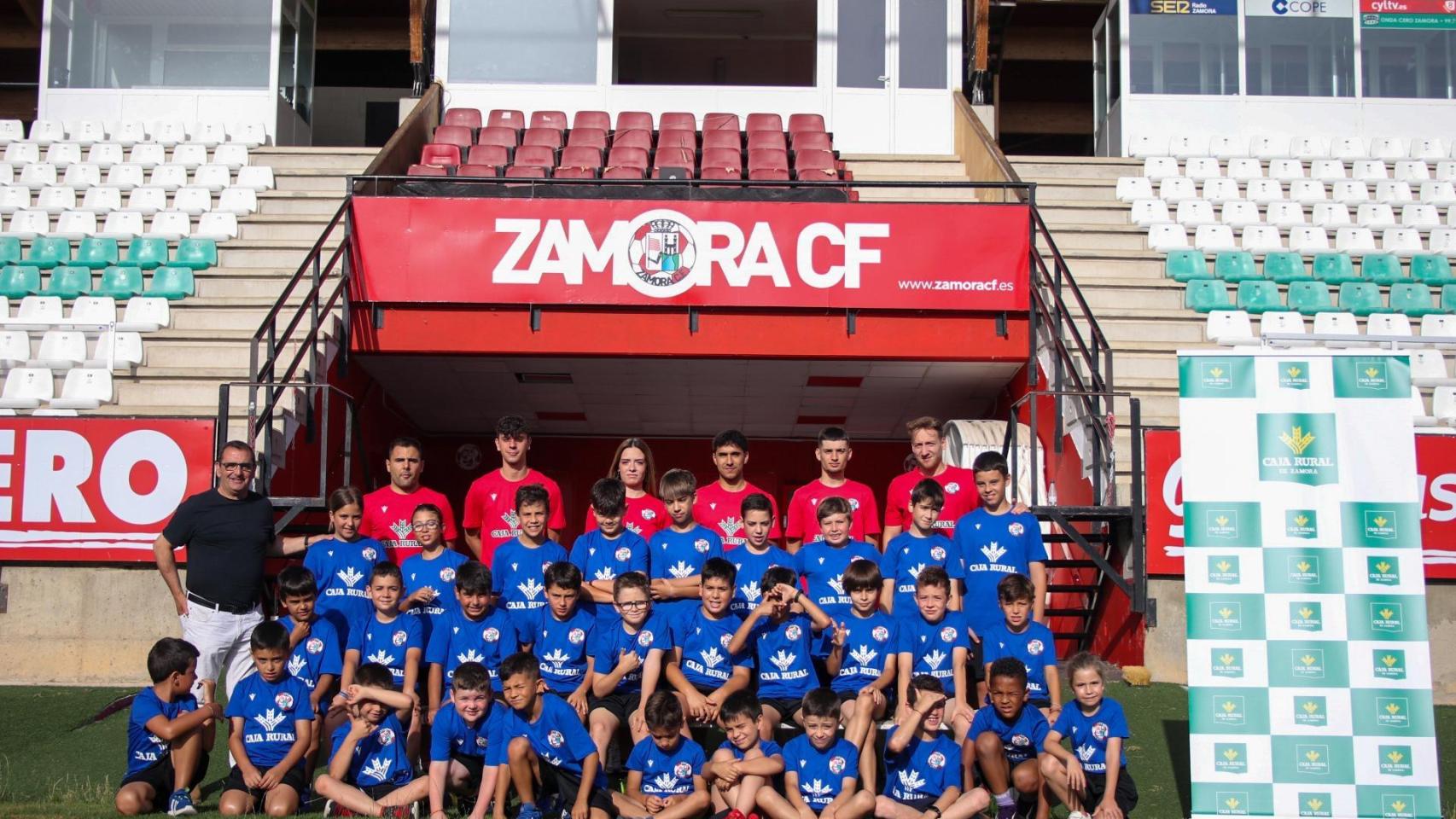 El verano más completo en el campus de verano del Zamora CF: fútbol, piscina y una excursión a Sanabria