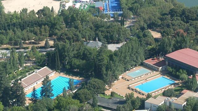 Piscina de El Lago de Casa de Campo.