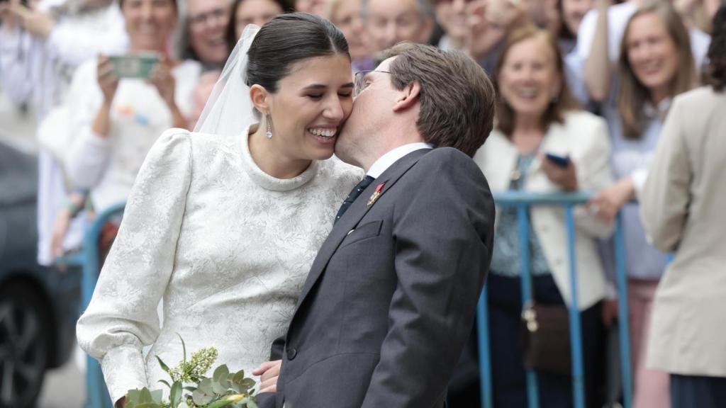 Boda de José Luis Martínez-Almeida y Teresa Urquijo.