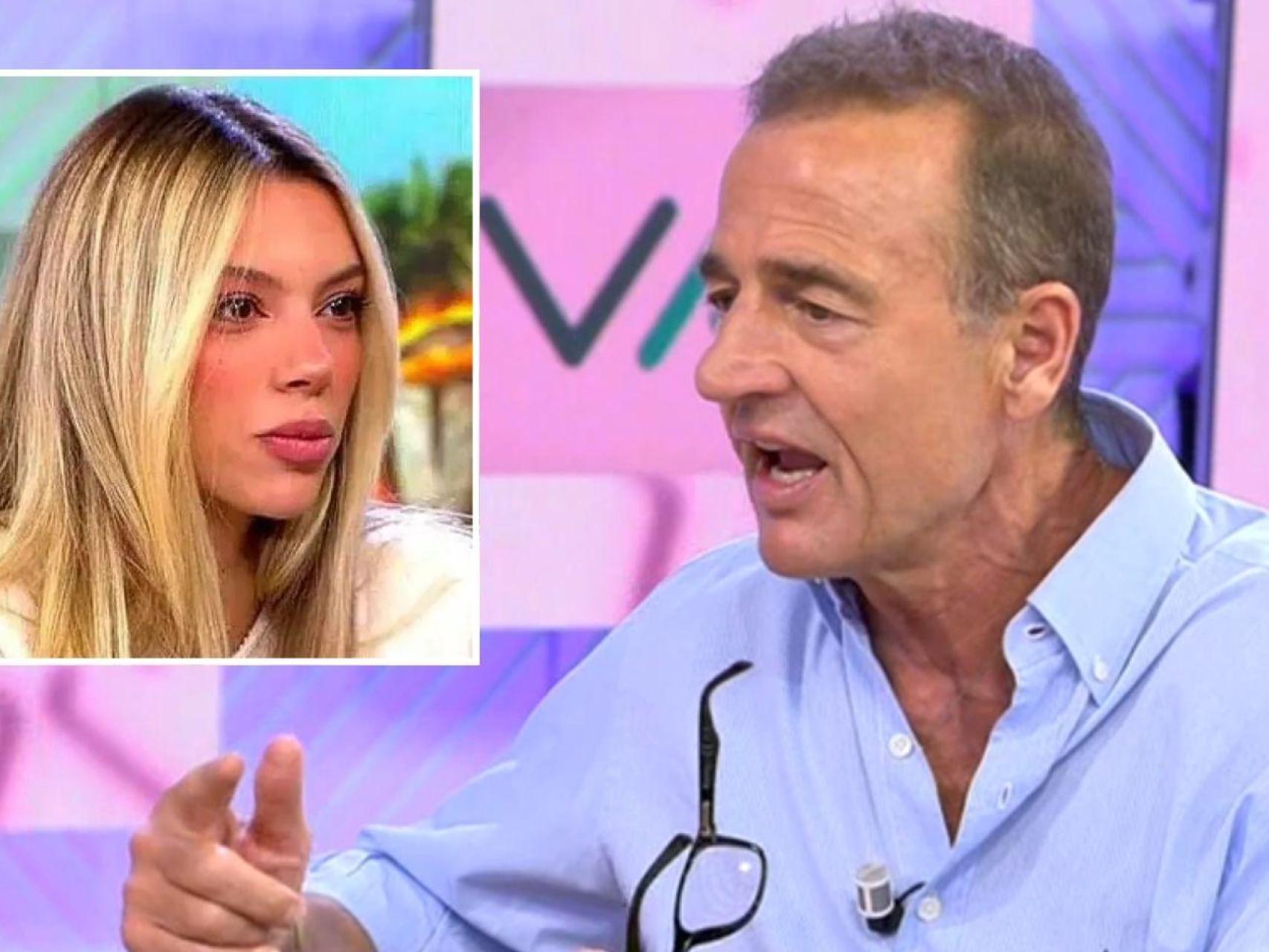Alessandro Lequio, muy crítico contra Alejandra Rubio: "Blanquear la  violencia desde las redes es una falta de respeto"
