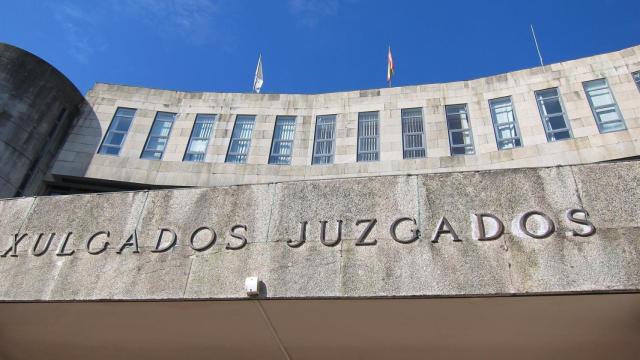 Imagen de los juzgados de Santiago.
