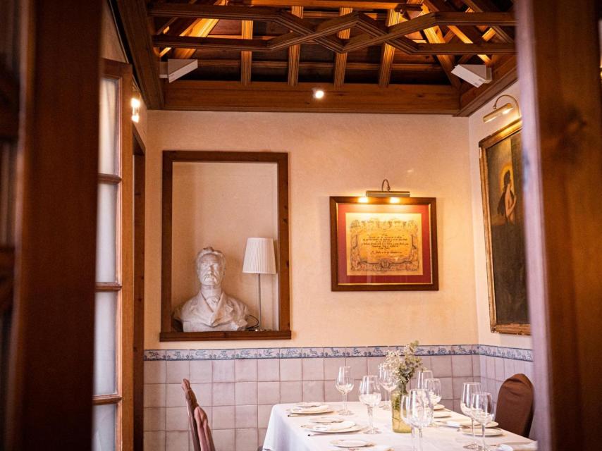 El comedor del restaurante Casa Robles.
