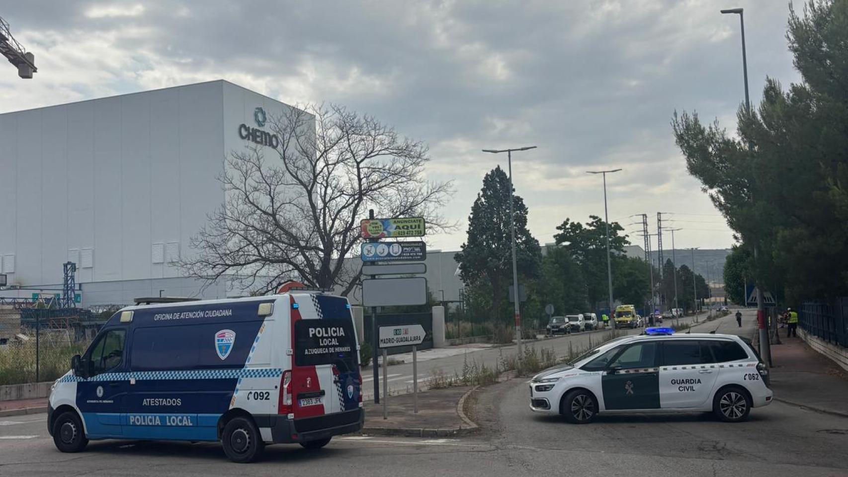 Más de 600 personas desalojadas y 4 heridos tras una explosión en unos laboratorios de Azuqueca (Guadalajara)