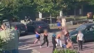 Pelea en Ribeira