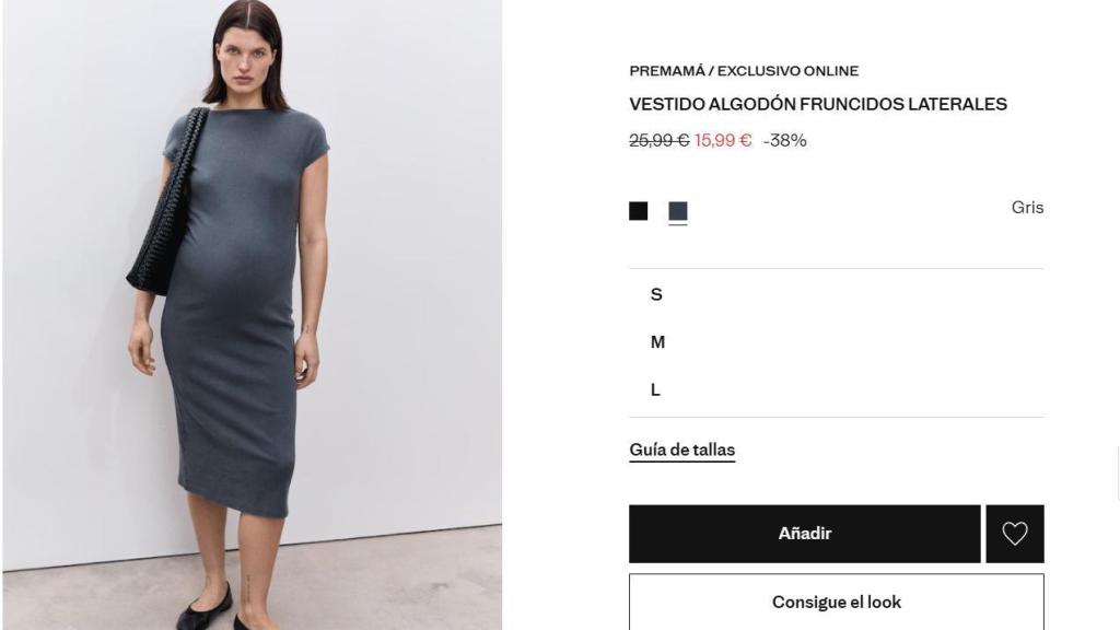 Vestido algodón. REF. 87055757
