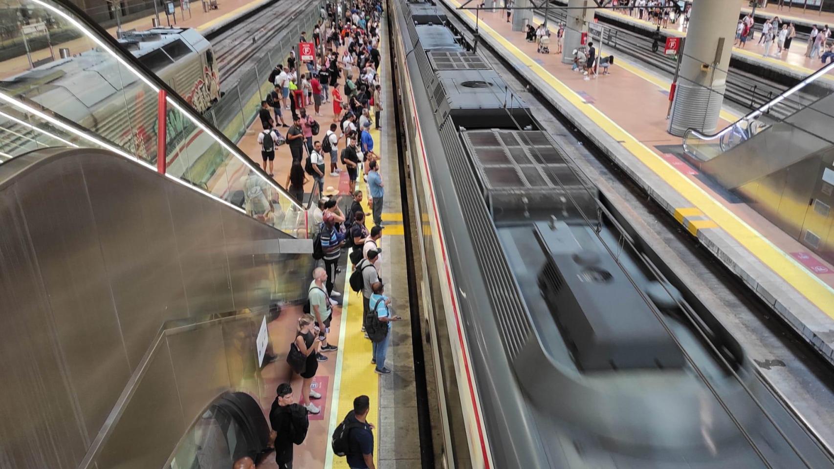 Estación de Atocha en Madrid.
