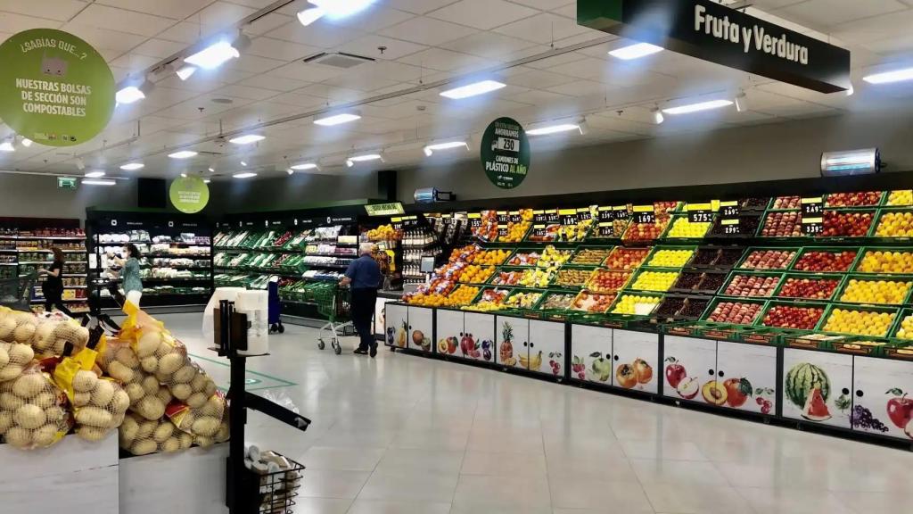 Imagen de archivo de la frutería de Mercadona.