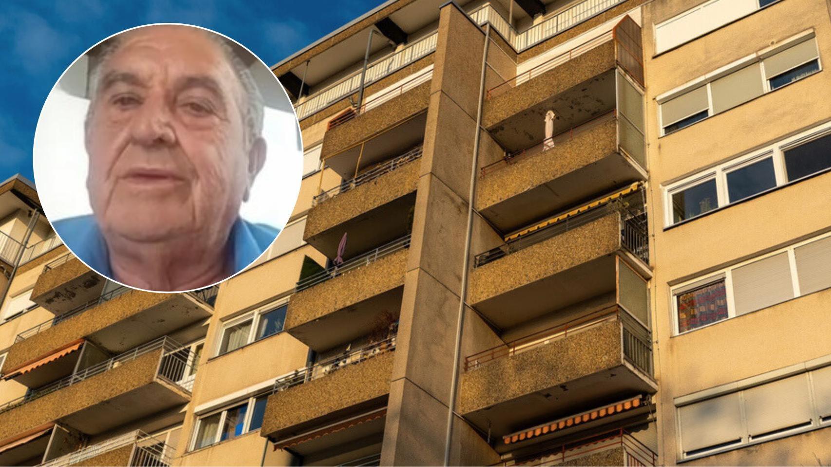 Rafael, propietario de la vivienda okupada.