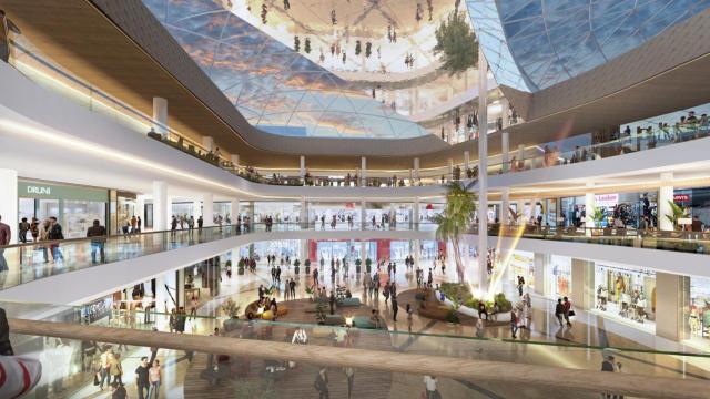 Marineda City, en A Coruña, ultima su ampliación.
