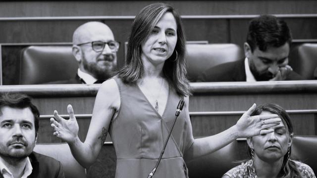 Ione Belarra, este miércoles en el Congreso.