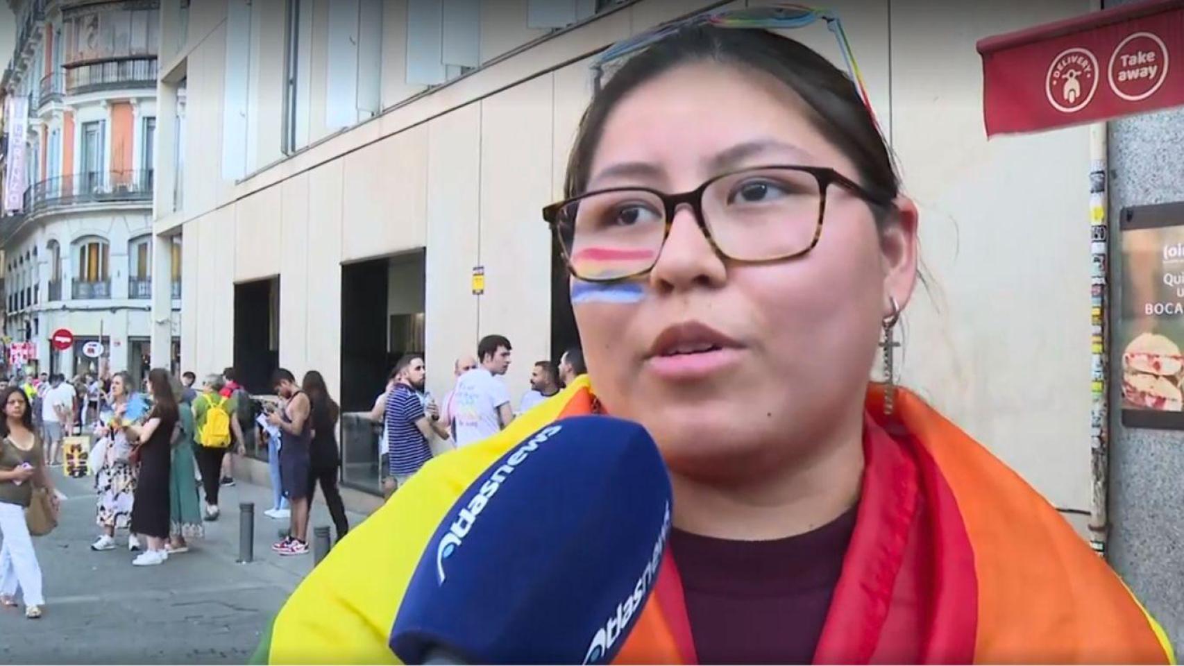 Vecina de Madrid critica con las fiestas del Orgullo 2025 en el barrio de Chueca.