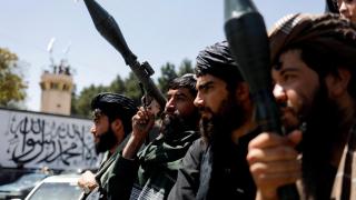 Soldados talibanes en las calles de Kabul en una imagen de archivo.